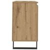 vidaXL Bathroom Sink Cabinet Artisan Oak 65x33x60 cm Engineered Wood