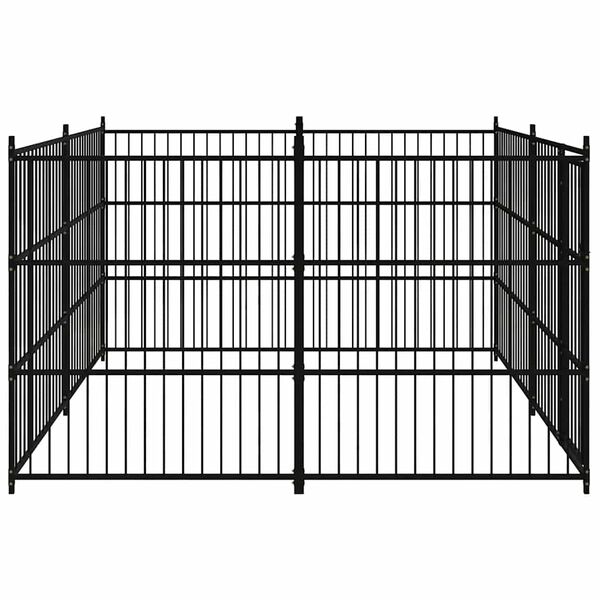 vidaXL Outdoor Dog Kennel 300x300x185 cm