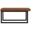 vidaXL Basin Shelf Wall Mounted Steel and Solid Wood Oak