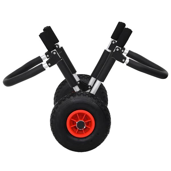 vidaXL SUP Trolley for 2 Surfboards Foldable 90 kg Aluminium
