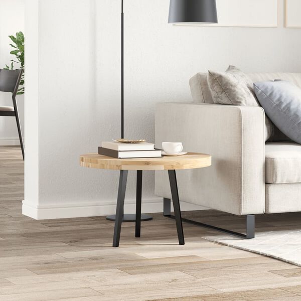 vidaXL Table Top Round &Oslash;60x4 cm Solid Wood Acacia