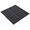 vidaXL Carpet Tile Dark Grey with Stripes 50 x 50 cm 36 pcs