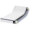 vidaXL Mattress White and Grey 100 x 200 cm Bonell Spring