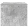 vidaXL Coffee Table Concrete Grey 60 x 50 x 40 cm Engineered Wood