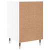 vidaXL Bedside Cabinet White 40x40x66 cm Engineered Wood