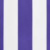 vidaXL Replacement Fabric for Awning Valance Blue and White Stripe 4.5 m