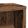 vidaXL CD Cabinet Old Wood 21x20x88 cm Engineered Wood