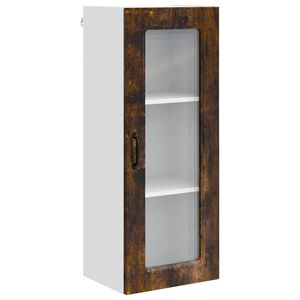 vidaXL Dishwasher Panel Kalmar Smoked Oak 40 x 31 x 100 cm