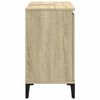vidaXL Sink Cabinet Sonoma Oak 58x33x60 cm Engineered Wood