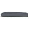 vidaXL Pallet Cushion Set 2 pcs Anthracite 100 x 40 x 8 cm