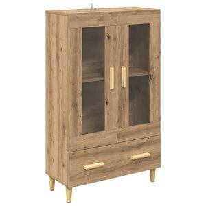 vidaXL Highboard Artisan Oak 70 x 31 x 115 cm Engineered Wood