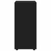 vidaXL Storage Cabinets 2 pcs Black 60 x 48 x 105 cm Engineered Wood