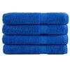 vidaXL Premium Sauna Towels "SOLUND" 4 pcs Blue 80x200 cm 600 gsm