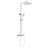 EISL Overhead Shower Set with Thermostatic Mixer GRANDE VITA Chrome-white