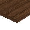 vidaXL Wall Shelves 4 pcs Brown Oak 60x30x1.5 cm Engineered Wood