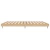 vidaXL Bed Frame without Mattress Sonoma Oak 180x200 cm Super King Engineered Wood
