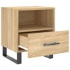 vidaXL Bedside Cabinet Sonoma Oak 40x35x47.5 cm Engineered Wood