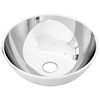 vidaXL Wash Basin 28x10 cm Ceramic Silver