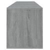 vidaXL TV Cabinet Grey Sonoma 120x30x40.5 cm Engineered Wood
