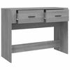 vidaXL Console Table Grey Sonoma 100x39x75 cm Engineered Wood