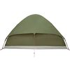 vidaXL Camping Tent Dome 4-Person Olive Green Waterproof