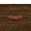 vidaXL Bedside Cabinets 2 pcs Brown Oak 40x35x47.5 cm Engineered Wood