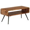 vidaXL Coffee Table Solid Acacia Wood 95x40x45 cm
