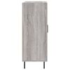 vidaXL Sideboard Grey Sonoma 69.5x34x90 cm Engineered Wood