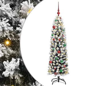 vidaXL Artificial Christmas Tree with 150 LEDs with Stand Green 150 cm