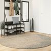 vidaXL Rug ISTAN High Pile Shiny Look Beige &Oslash; 200 cm