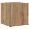 vidaXL Side Table Artisan Oak 33x33x34 cm Engineered Wood