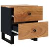 vidaXL Bedside Cabinet 40x33x46 cm Solid Wood Acacia