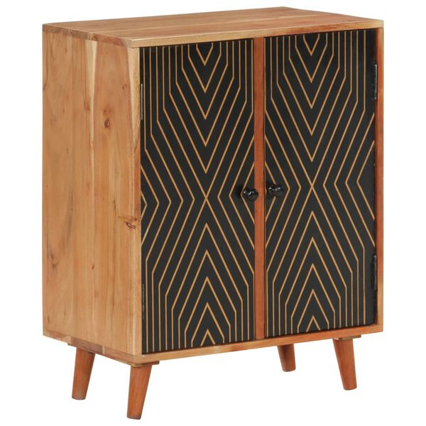 vidaXL Sideboard 60x35x74 cm Solid Wood Acacia