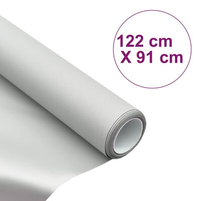 vidaXL Projection Screen Fabric Metallic PVC 60" 4:3