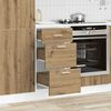 vidaXL Bottom Cabinet Lyon Artisan Oak 40x46x81.5 cm Engineered Wood