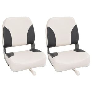 vidaXL Foldable Boat Seats 2pcs with High Back 41x36x48 cm