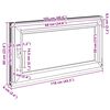 vidaXL Basement Window "RISOR" 110x60 cm Tilt&Turn DIN Right White