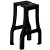 vidaXL Bench Leg | Set of 2 | Black | Cast iron | Medium | Durable | Bench Legs