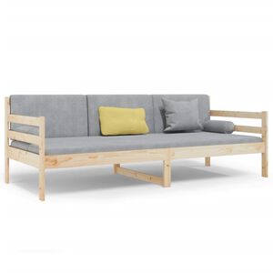 vidaXL Day Bed without Mattress 80x200cm Solid Wood Pine