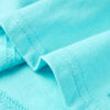 Kids' T-shirt with Short Sleeves Aqua 128