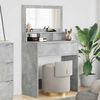 vidaXL Bedroom Dressing Tables Concrete Grey 80 x 39.6 x 135 cm