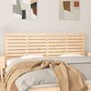 vidaXL Wall Headboard 206x3x63 cm Solid Wood Pine