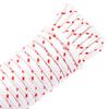 vidaXL Pull Starter Cord White and Red &Oslash;5 mm 10 m Nylon