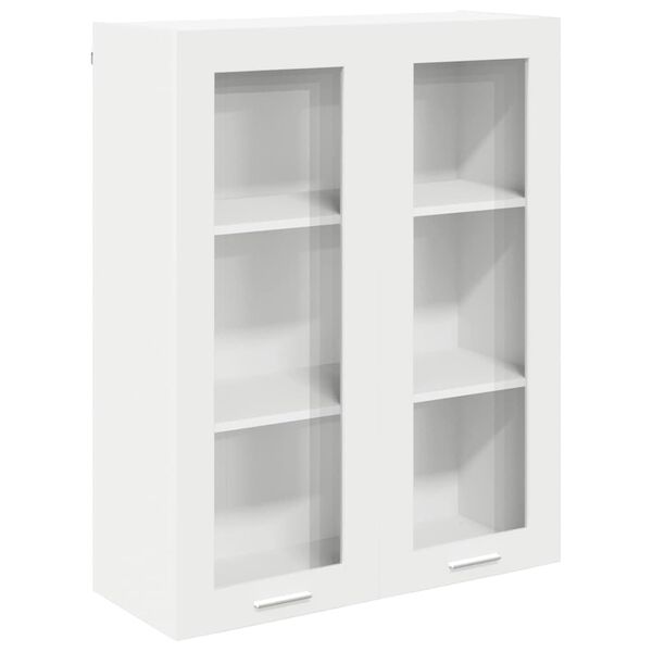 vidaXL Hanging Cabinet White 80 x 31 x 100 cm Engineered Wood