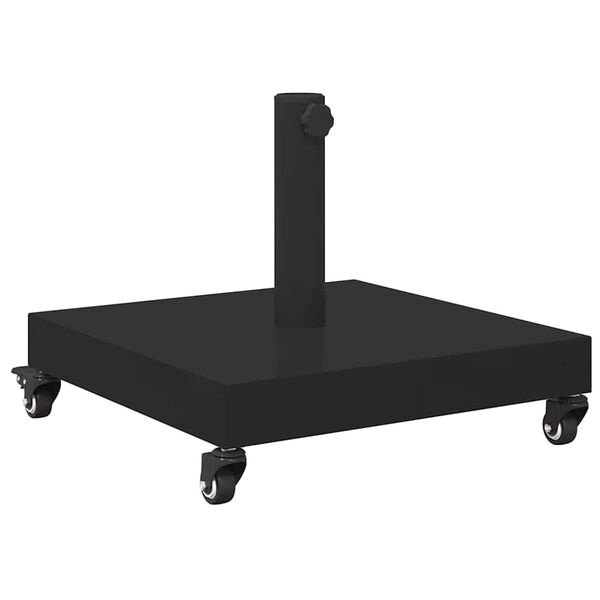 vidaXL Parasol Base Black 45 x 45 x 31.5 cm
