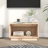 vidaXL TV Cabinet 60x35x35 cm Solid Wood Pine