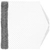 vidaXL Chain Link Fence 2 x 20 m Glass Galvanised