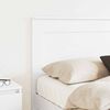 vidaXL Headboard with Headboard White 135 cm Engineered Wood