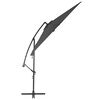 vidaXL Cantilever Garden Parasol with Aluminium Pole 300 cm Anthracite