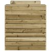 vidaXL Planter Bench 167.5x60x65 cm Impregnated Wood Pine